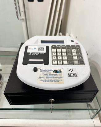 REGISTRATORE DI CASSA CON CASSETTO PORTADENARO