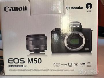 Canon M50 - batterie e adattatore