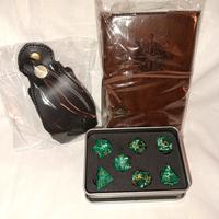 Set DnD Oceano - Dadi, taccuino e scarsella