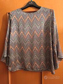 Blusa manica tre quarti 