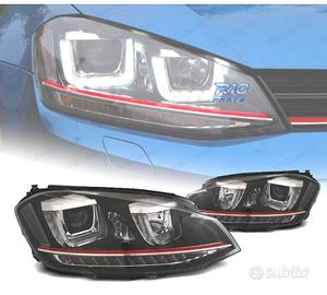 FARI VOLKSWAGEN VW GOLF 7 12-17 U-TYPE DRL DINAMIC