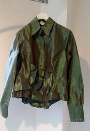 Camicia Nara Camicie Tg xs colore Verde, Nuova