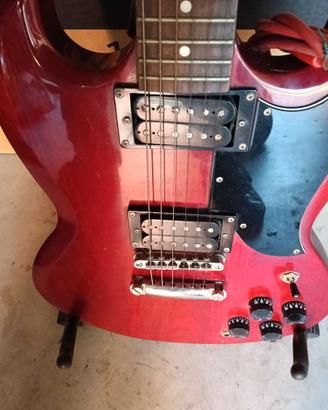 Chitarra elettrica EKO DV-10 bordeaux