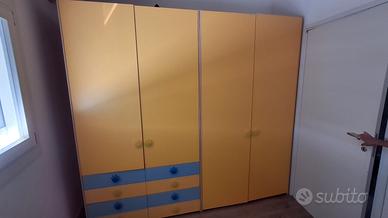 cameretta doppia  moretti compact completa