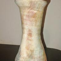 Vasetto greco ceramica policrroma H cm 14