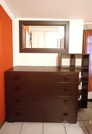 Camera da letto wengè