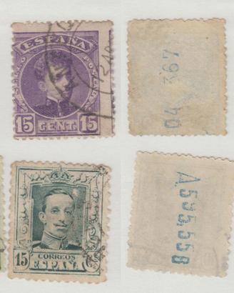 97 Francobolli Spagna 1901/1955 in busta,  1901-55