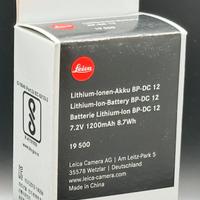 batteria Leica 19500 BP-DC12 originale