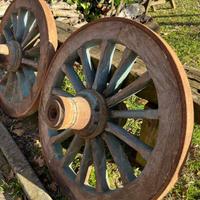 Ruote ornamentali da giardino