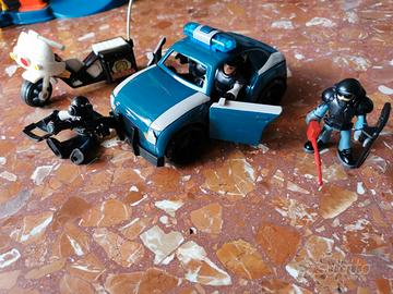Macchina + Moto della polizia Fisher Price