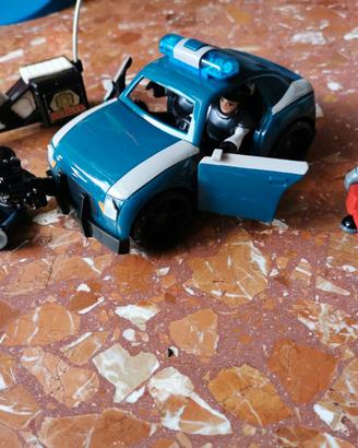 Macchina + Moto della polizia Fisher Price