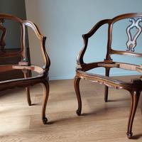 poltrone  barocchino piemontese