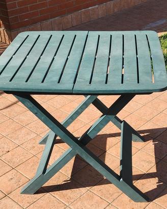 Tavolo quadrato da esterno 