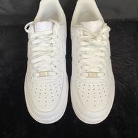 Nike Air Force 1 07 Low-Top, Bianco, Taglia 45
