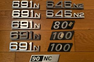 Scritte originali camion Fiat storici