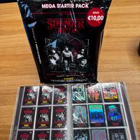 Set completo 190 carte stranger things panini+mega