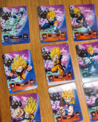 Lamin Cards 3D Dragon Ball Z