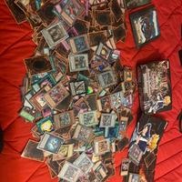 MEGA LOTTO Yu-Gi-Oh carte 1ª edizione+raccoglitori