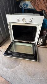 Forno da incassostile rustico/retrò – Bianco e Oro