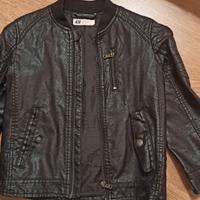 Giubbotto pelle bambino 5/6 anni