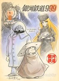 Galaxy Express 999 - Stampa Artistica Concept Art