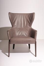 Chelsea Poltrona Eucalipto - Molteni&C (pelle)