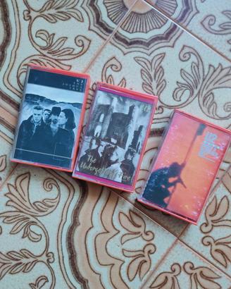 lotto musicassette degli U2 