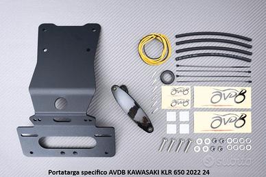 Portatarga specifico AVDB KAWASAKI KLR 650 2022 24