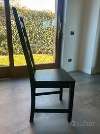 Sedie in legno - blocco da 6