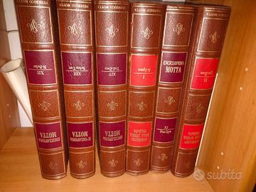 Lotto Prestigioso Enciclopedie Federico Motta 