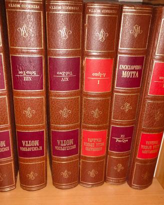 Lotto Prestigioso Enciclopedie Federico Motta 