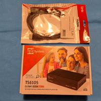 Decoder TELE System TS6105 + Cavo HDMI Nuovi