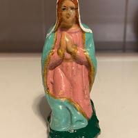Statuina presepe madonna in terracotta