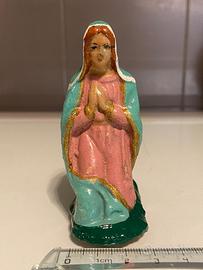 Statuina presepe madonna in terracotta