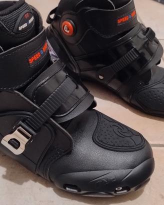 Moto stivaletti scarponcini caviglia alta tg42