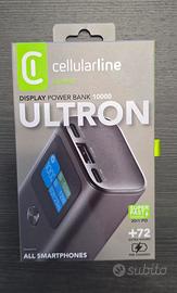 Cellularline Ultron - Power Bank 10000mAh