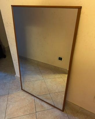Specchiera grande cornice in legno