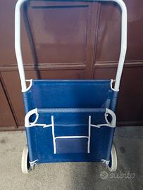 Carrello sdraietta mare