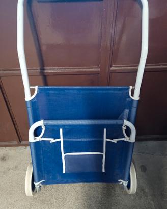 Carrello sdraietta mare