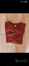 Nike felpa rosso scuro da uomo taglia S