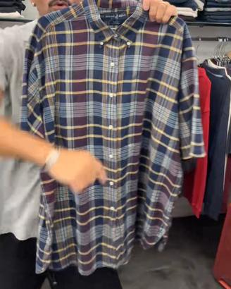 Ralph Lauren camicia uomo XL/XXL cotone manica cor
