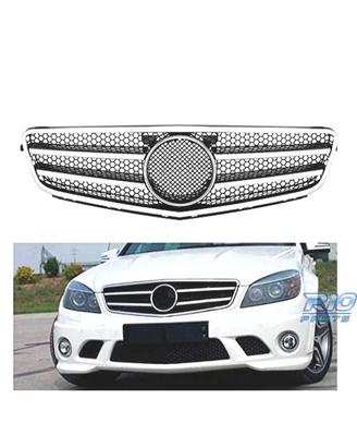 GRIGLIA PER MERCEDES W204 07-11 LOOK AMG CROMO ARG