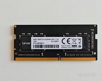 RAM 8GB DDR4 LEXAR 