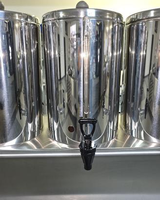 Scaldavivande triplo a bagnomaria 30 litri