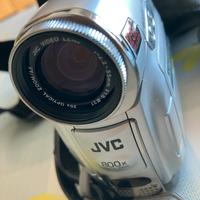 VideoCamera JVC senza carica Batterie, con Borsa