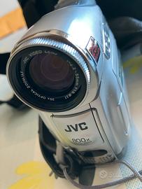 VideoCamera JVC senza carica Batterie, con Borsa