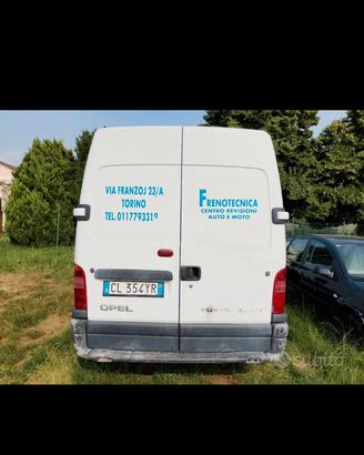 furgone  opel movano  2004  