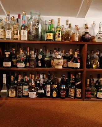 Bottiglie di grappa da collezione