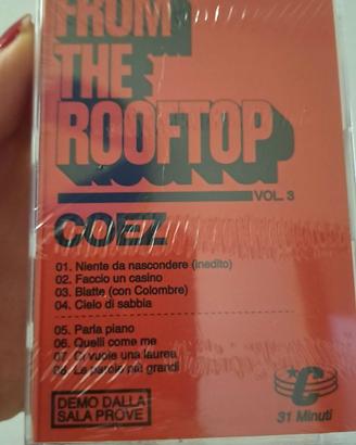 Audio cassetta Coez from the rooftop 2026