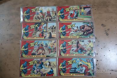 TEX Striscia originale SERIE GIALLA 1/18 completa